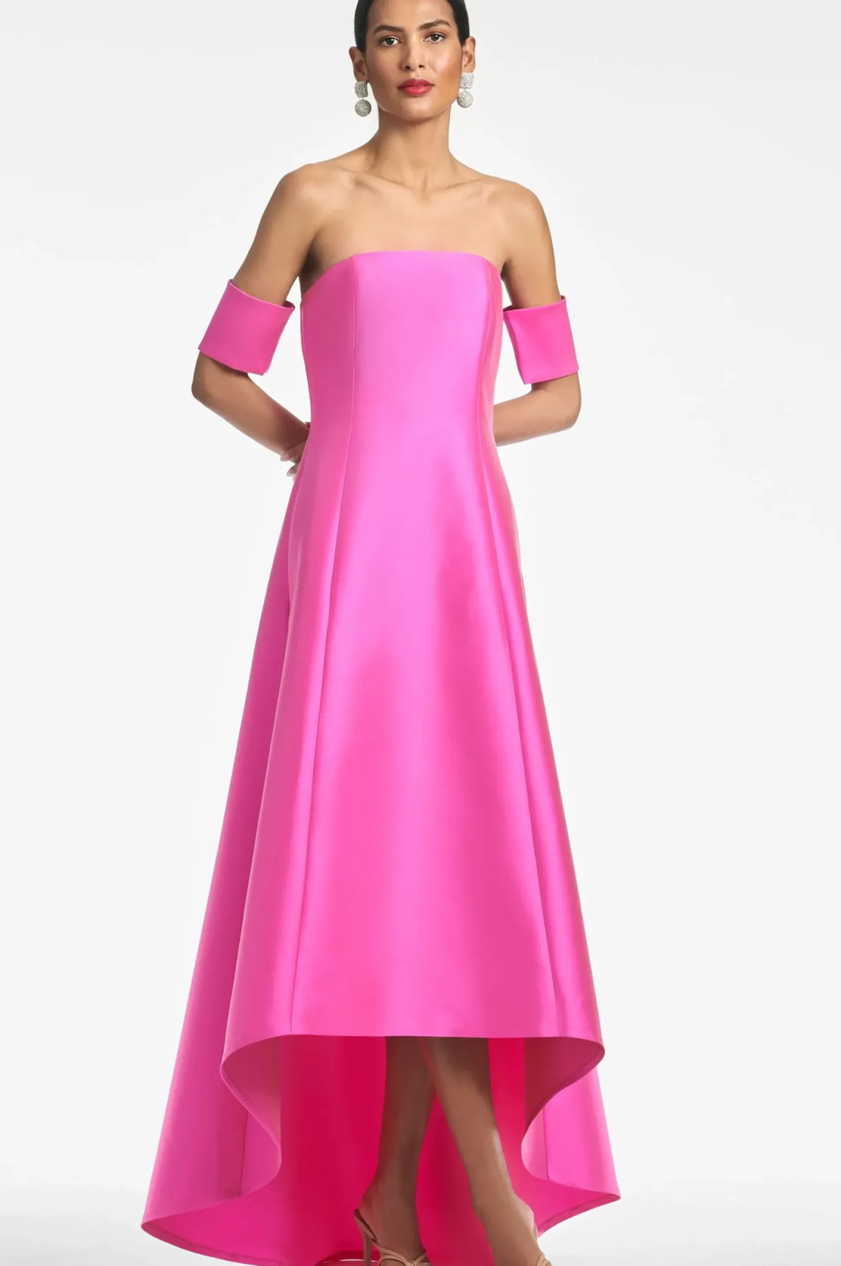 Women Sachin & Babi Gowns-Agyness Gown Fuchsia