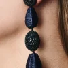 Women Sachin & Babi Earrings-Alexandra Earrings Navy & Dark Sapphire