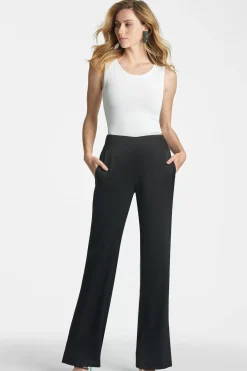 Women Sachin & Babi Pants & Jumpsuits-Alli Satin Pants Black