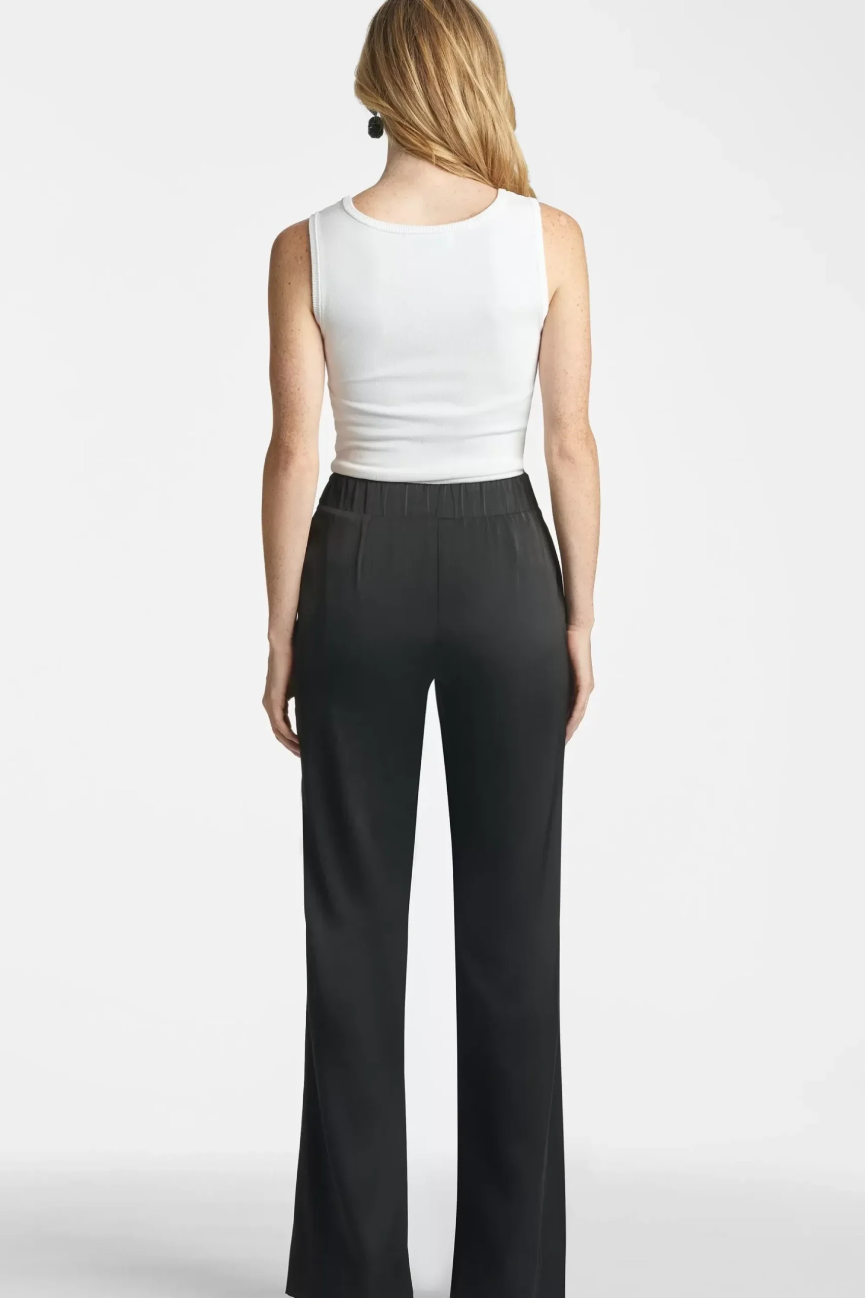 Women Sachin & Babi Pants & Jumpsuits-Alli Satin Pants Black