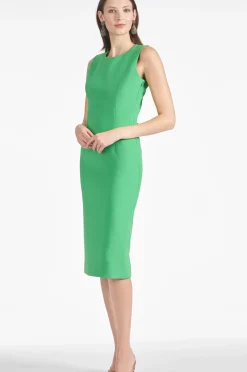 Women Sachin & Babi Dresses-Anna Dress Parrot Green