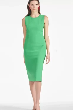 Women Sachin & Babi Dresses-Anna Dress Parrot Green