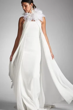 Women Sachin & Babi Jackets-Aphrodite Overlay Ivory