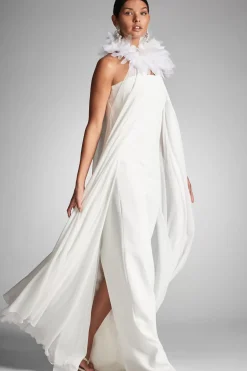 Women Sachin & Babi Jackets-Aphrodite Overlay Ivory