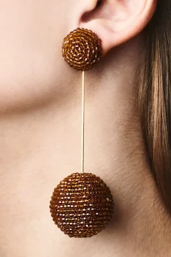 Women Sachin & Babi Earrings-Aria Earrings-Faceted Beads