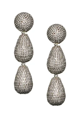 Women Sachin & Babi Earrings-Arielle Earrings-Crystals Clear