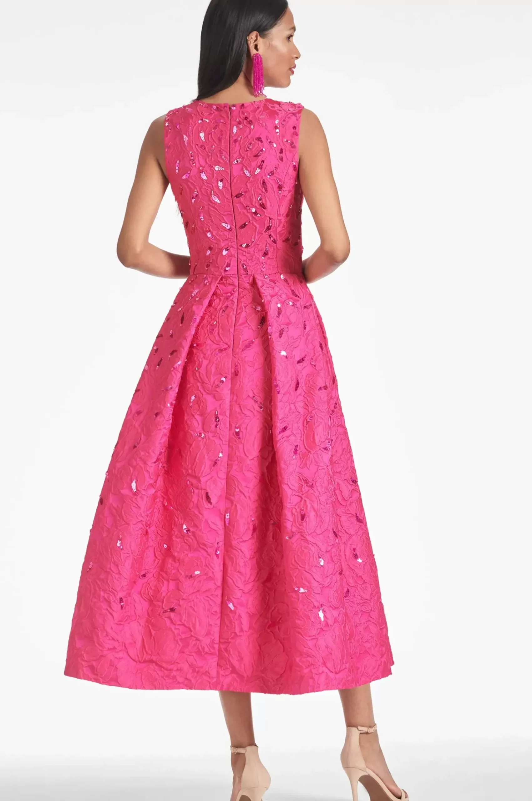 Women Sachin & Babi Gowns-Ashley Gown Fuchsia