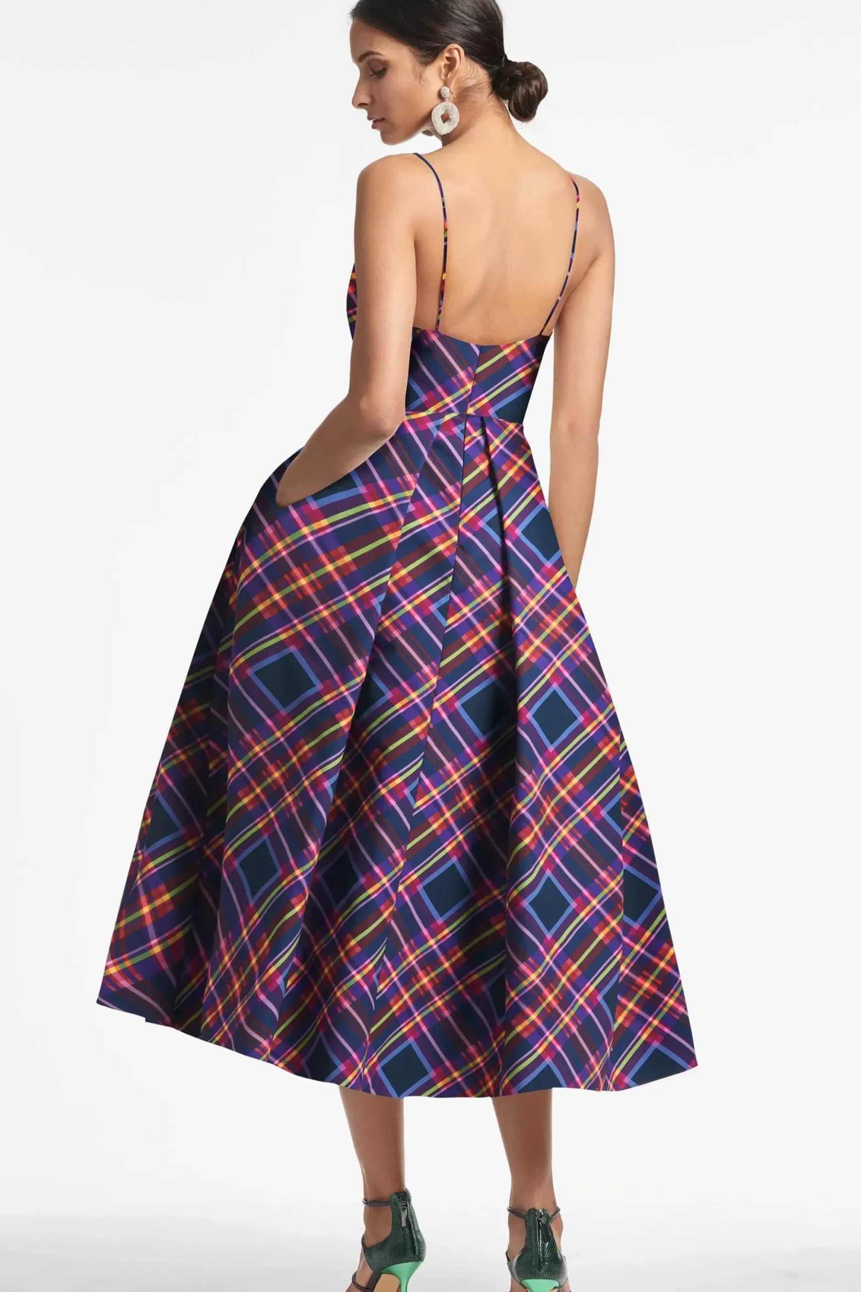 Women Sachin & Babi Dresses-Audra Dress Party Plaid