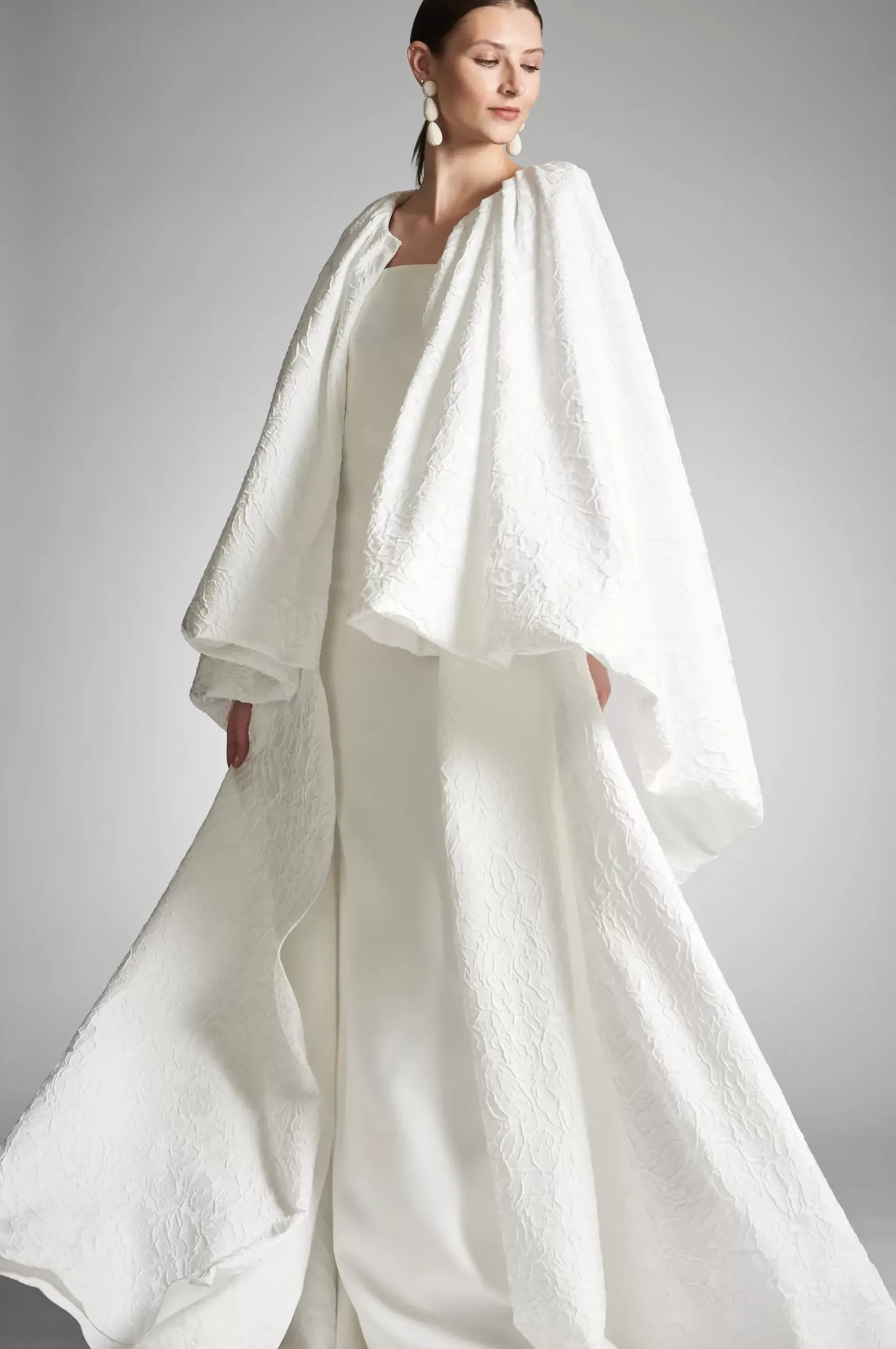 Women Sachin & Babi Jackets-Aura Coat Ivory