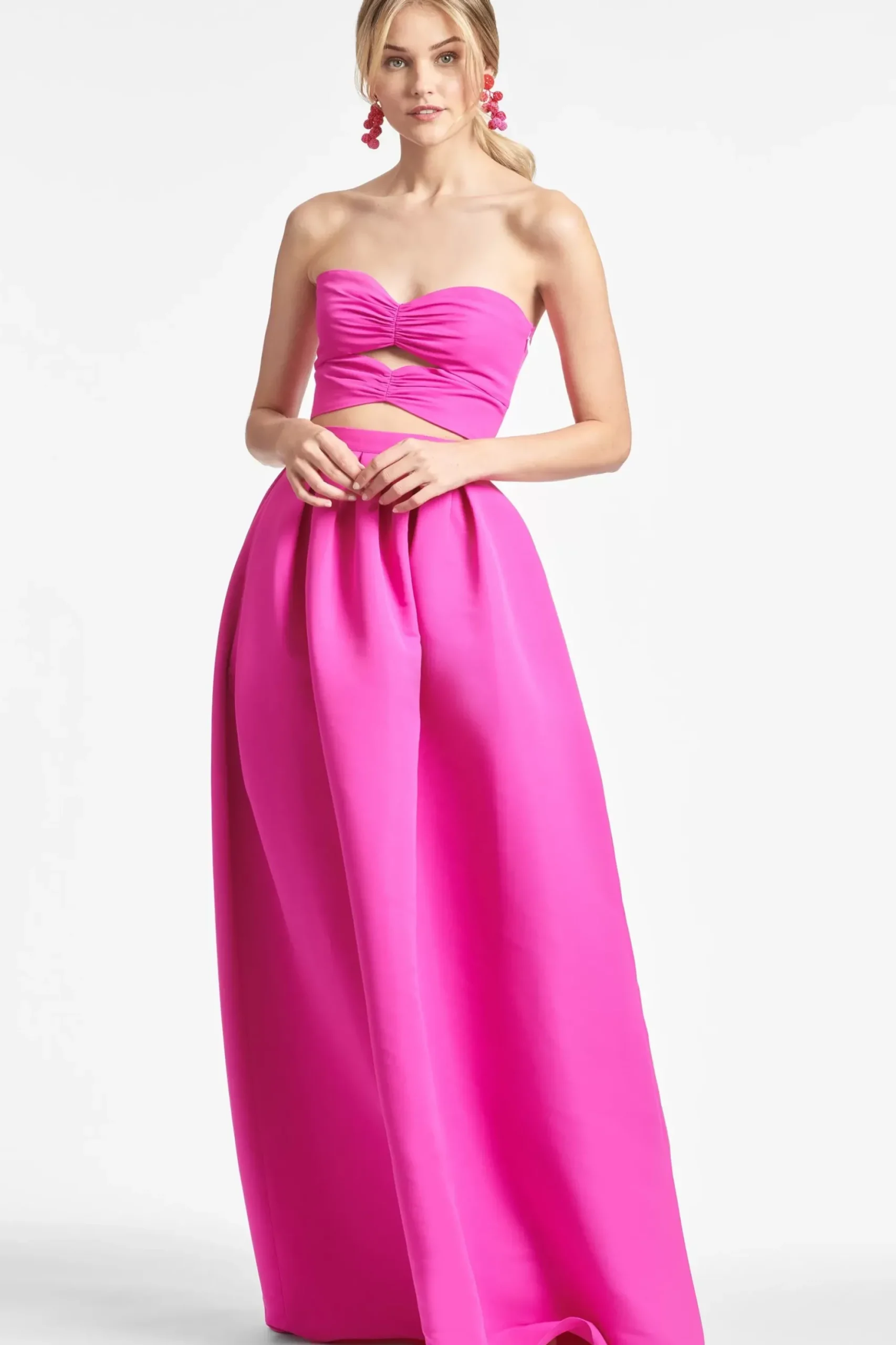 Women Sachin & Babi Skirts-Ava Skirt Cerise