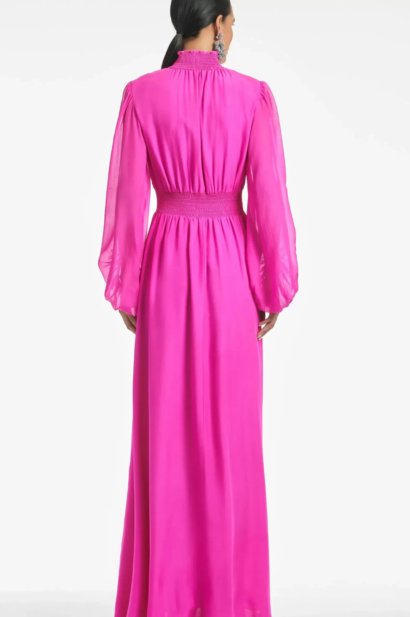 Women Sachin & Babi Gowns-Beatrix Gown Fuchsia