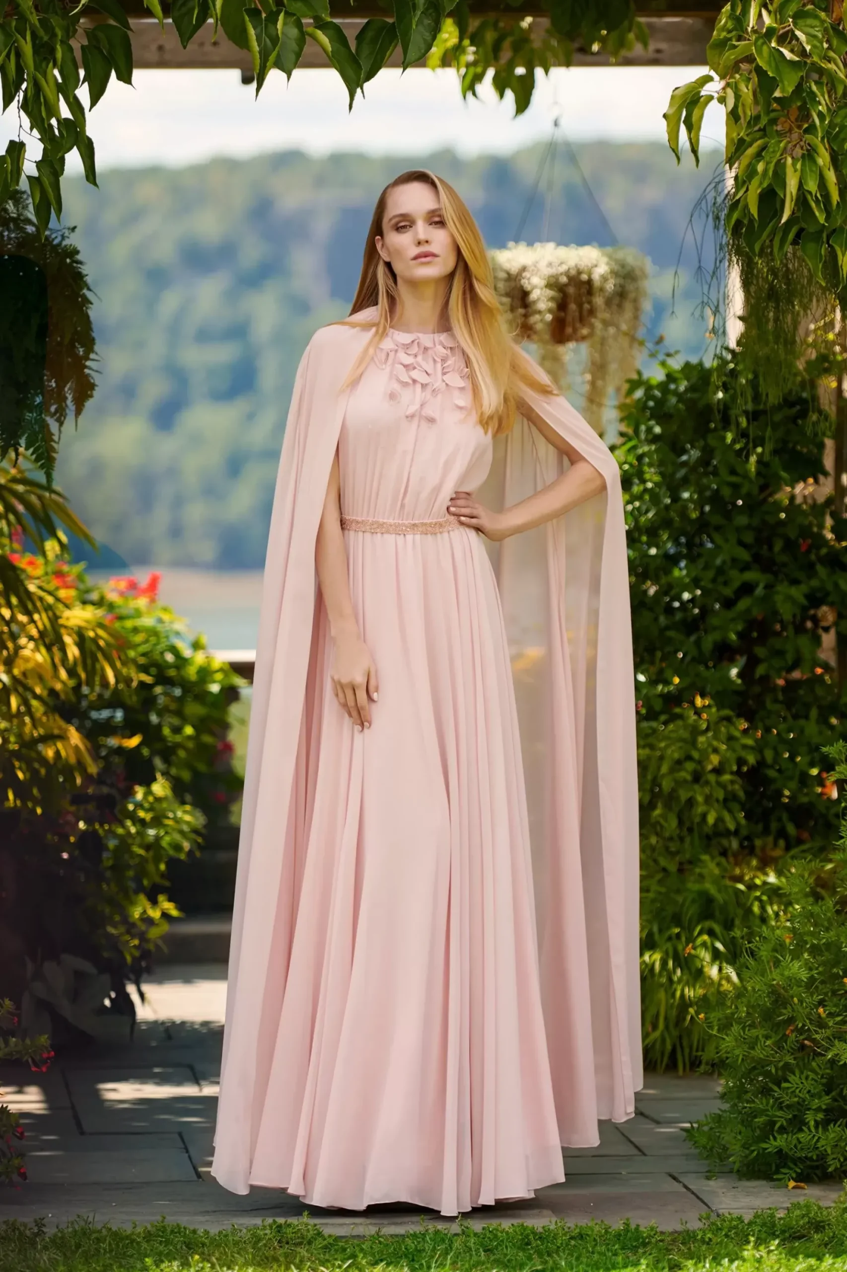 Women Sachin & Babi Gowns-Belladonna Gown Petal