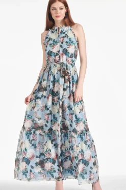 Women Sachin & Babi Dresses-Blair Dress Ice Blue Garden