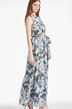 Women Sachin & Babi Dresses-Blair Dress Ice Blue Garden