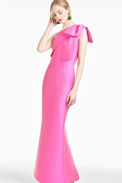 Women Sachin & Babi Gowns-Bonnie Gown Fuchsia