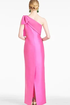 Women Sachin & Babi Gowns-Bonnie Gown Fuchsia