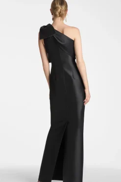 Women Sachin & Babi Gowns-Bonnie Gown-Black Jet