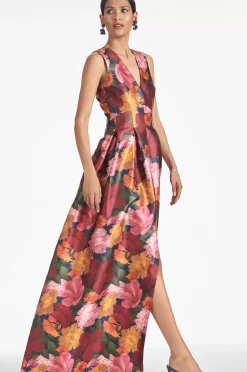 Women Sachin & Babi Gowns-Brooke Gown Bella Bouquet