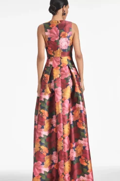 Women Sachin & Babi Gowns-Brooke Gown Bella Bouquet