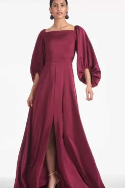 Women Sachin & Babi Gowns-Bryant Gown Garnet