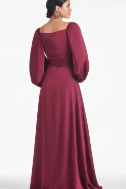 Women Sachin & Babi Gowns-Bryant Gown Garnet