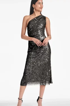 Women Sachin & Babi Dresses-Carmen Dress Black