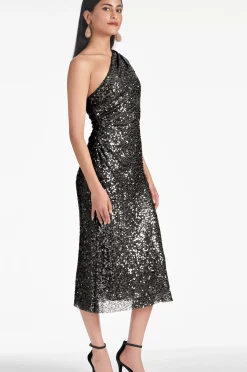 Women Sachin & Babi Dresses-Carmen Dress Black