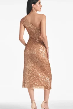 Women Sachin & Babi Dresses-Carmen Dress Honey