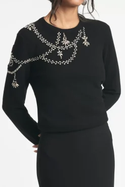 Women Sachin & Babi Knits-Charmaine Knit Black