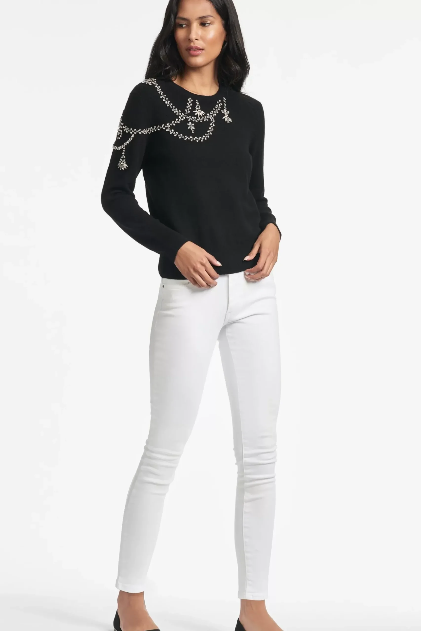 Women Sachin & Babi Knits-Charmaine Knit Black