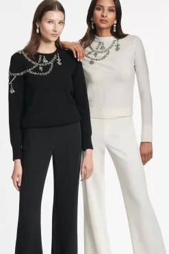 Women Sachin & Babi Knits-Charmaine Knit Black