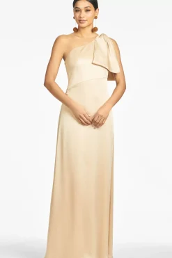 Women Sachin & Babi Gowns-Chelsea Gown Champagne