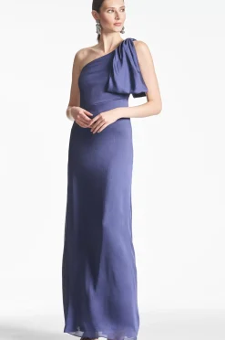Women Sachin & Babi Gowns-Chelsea Gown Deep Cobalt