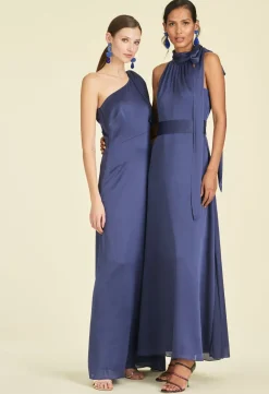 Women Sachin & Babi Gowns-Chelsea Gown Deep Cobalt