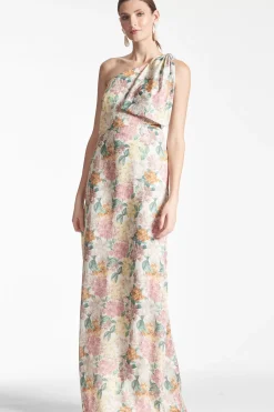 Women Sachin & Babi Gowns-Chelsea Gown Antique Bouquet