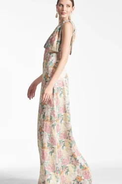 Women Sachin & Babi Gowns-Chelsea Gown Antique Bouquet