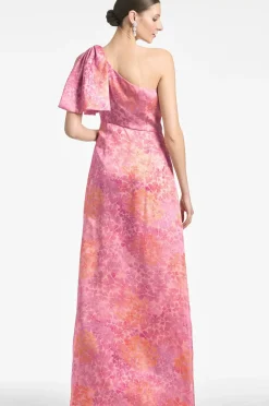 Women Sachin & Babi Gowns-Chelsea Gown Pastel Sunset Hydrangea
