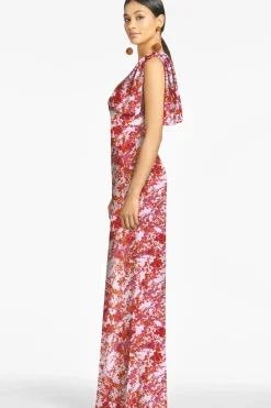 Women Sachin & Babi Gowns-Chelsea Gown Amaranths Spray