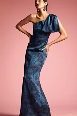 Women Sachin & Babi Gowns-Chelsea Gown Tonal Petal