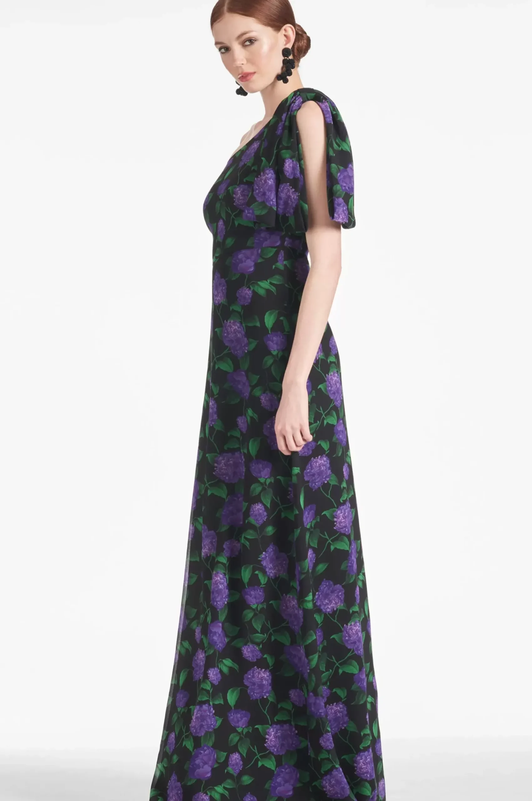 Women Sachin & Babi Gowns-Chelsea Gown Violet Garden
