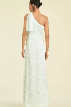 Women Sachin & Babi Gowns-Chelsea Gown Jade Rose Watercolor