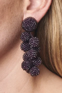 Women Sachin & Babi Earrings-Coconuts Earrings-Faceted Beads