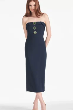 Women Sachin & Babi Matching Sets-Constance Dress Dark Midnight