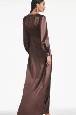 Women Sachin & Babi Gowns-Dorthea Gown Espresso