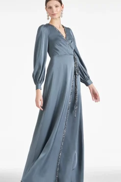 Women Sachin & Babi Gowns-Dorthea Gown Gunmetal