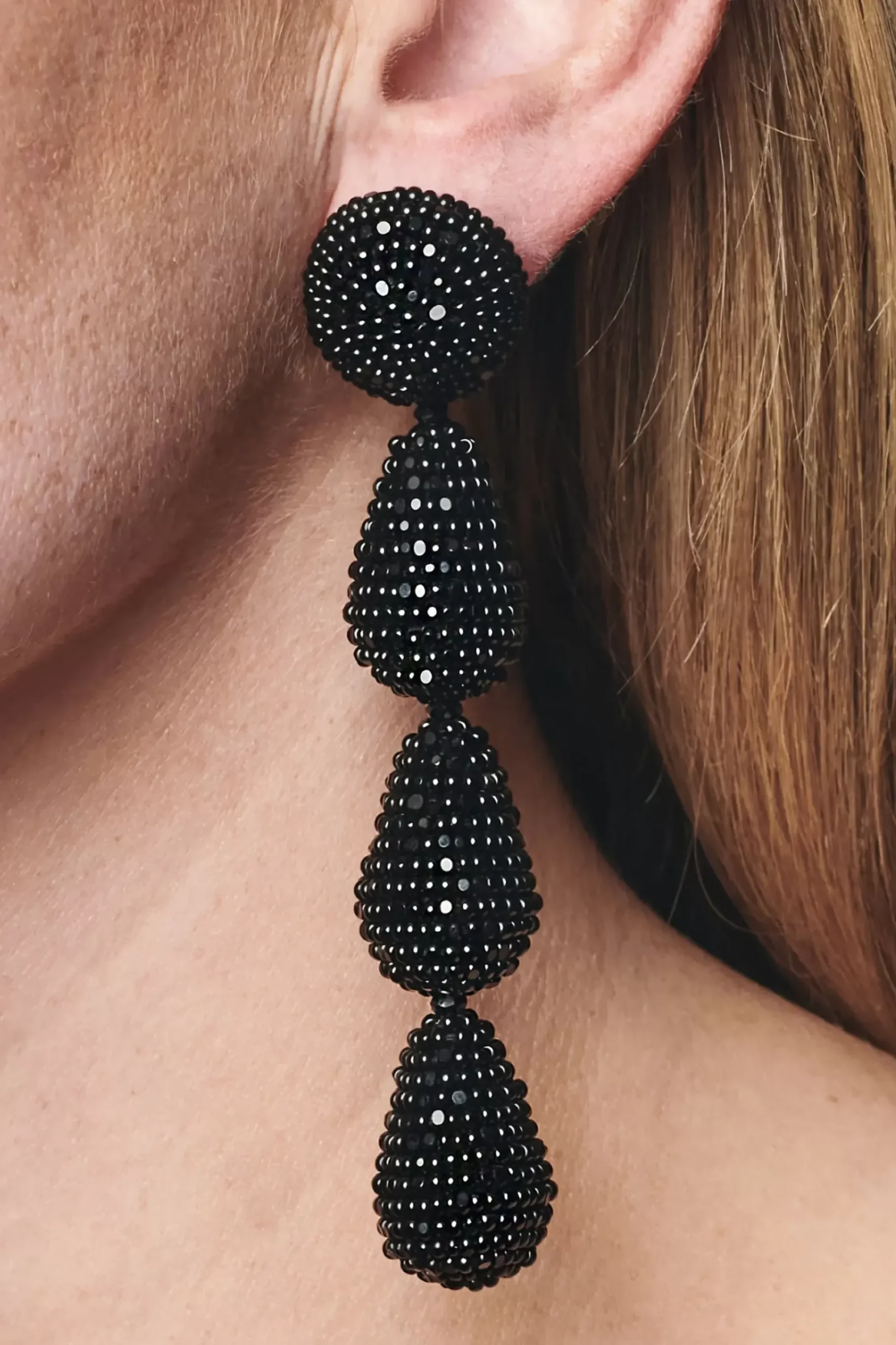 Women Sachin & Babi Earrings-Eliza Earrings-Smooth Beads