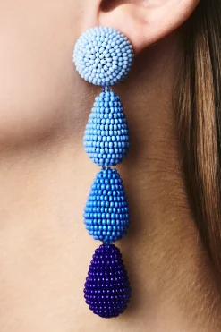 Women Sachin & Babi Earrings-Eliza Earrings-Smooth Beads