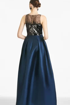 Women Sachin & Babi Gowns-Erica Gown Light Midnight