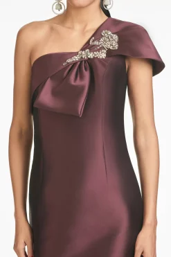 Women Sachin & Babi Gowns-Ines Gown Eggplant