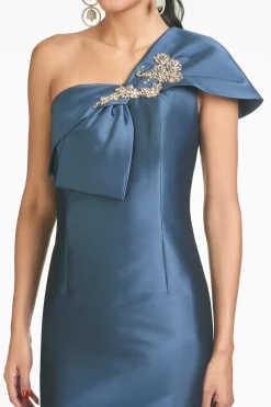 Women Sachin & Babi Gowns-Ines Gown Steel Blue